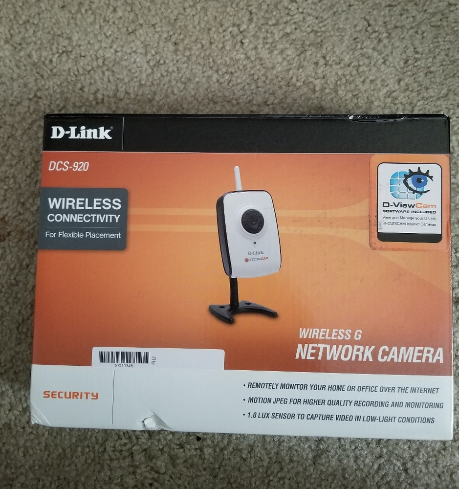 Wireless G NETWORK CAMERA